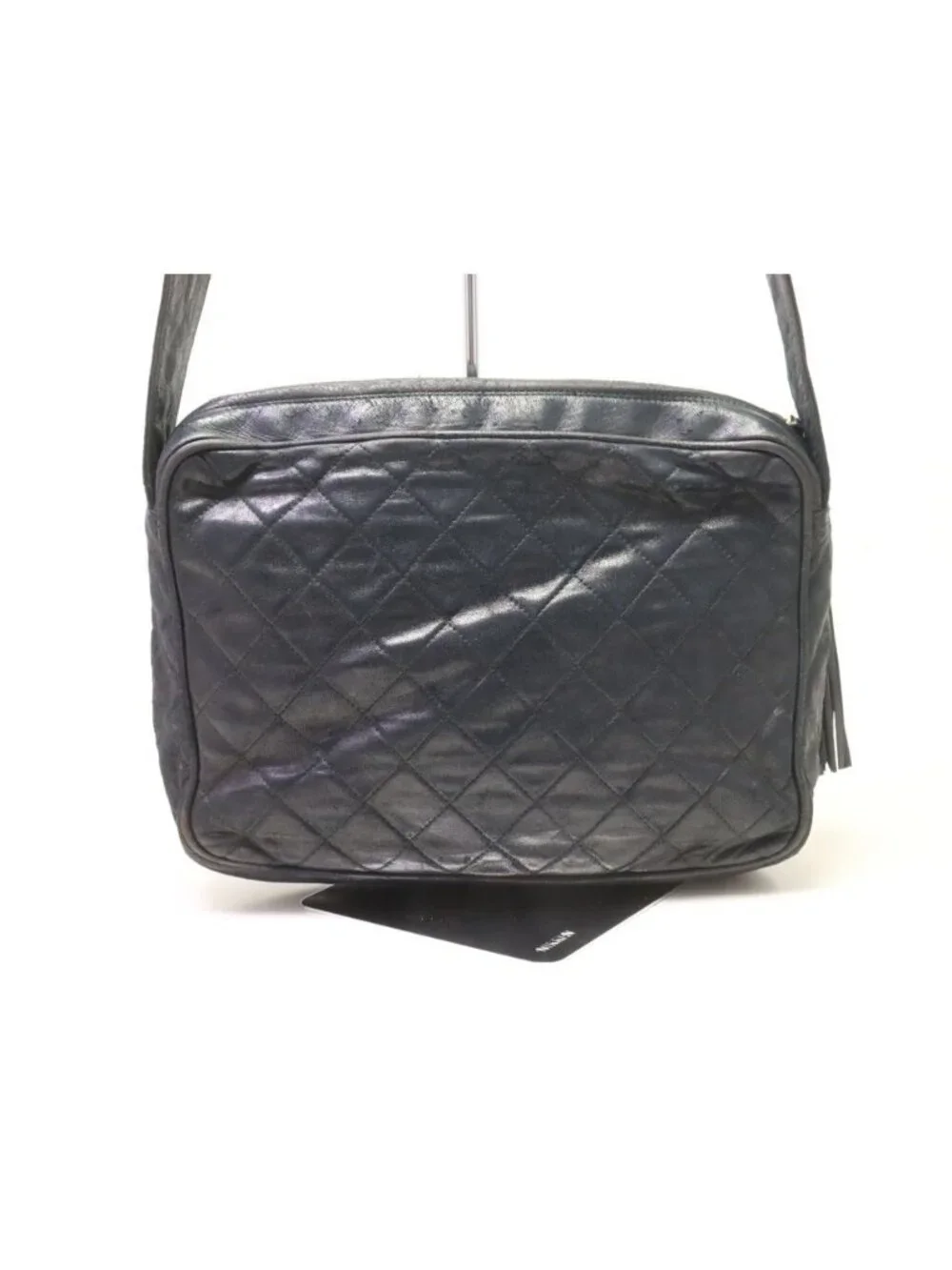 Chanel Quilted Lambskin Fringe Shoulder Bag
